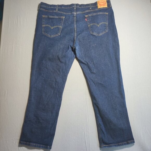 Levi's 541 jeans athletic taper men's W48L32 ink blue stretch - Picture 3 of 13